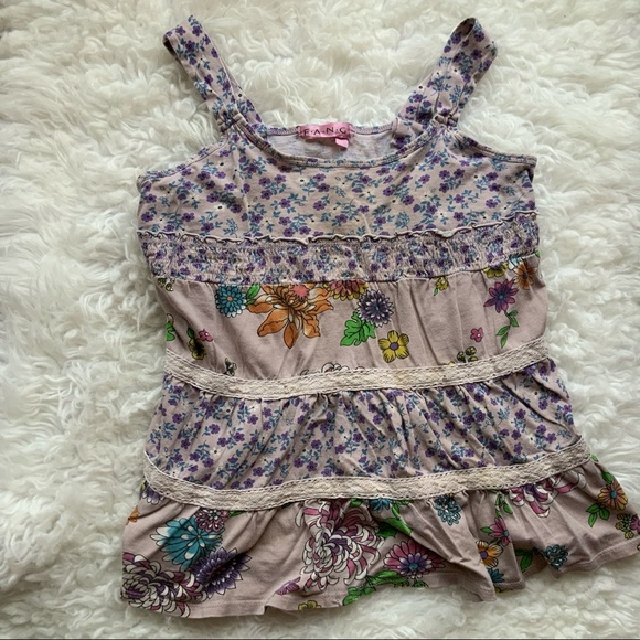 FANG Tops - Fang tank top flowy Y2K 2000 style fairy